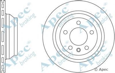 APEC BRAKING dsk2400 -  Тормозной диск